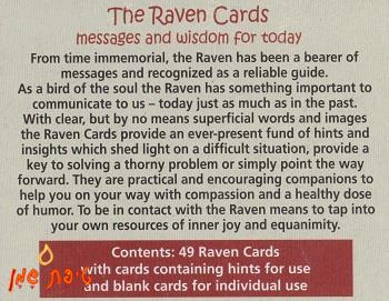 קלפים באנגלית - Raven Cards