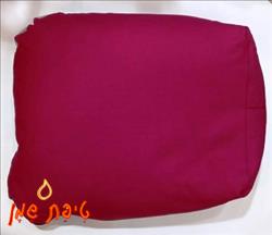 כרית מדיטציה אדום-בורדו / בז'/טיפת שמן